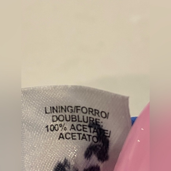 Vintage Woman’s Anne Klein Leather Blazer Electric Blue Size 6 - Picture 4 of 12